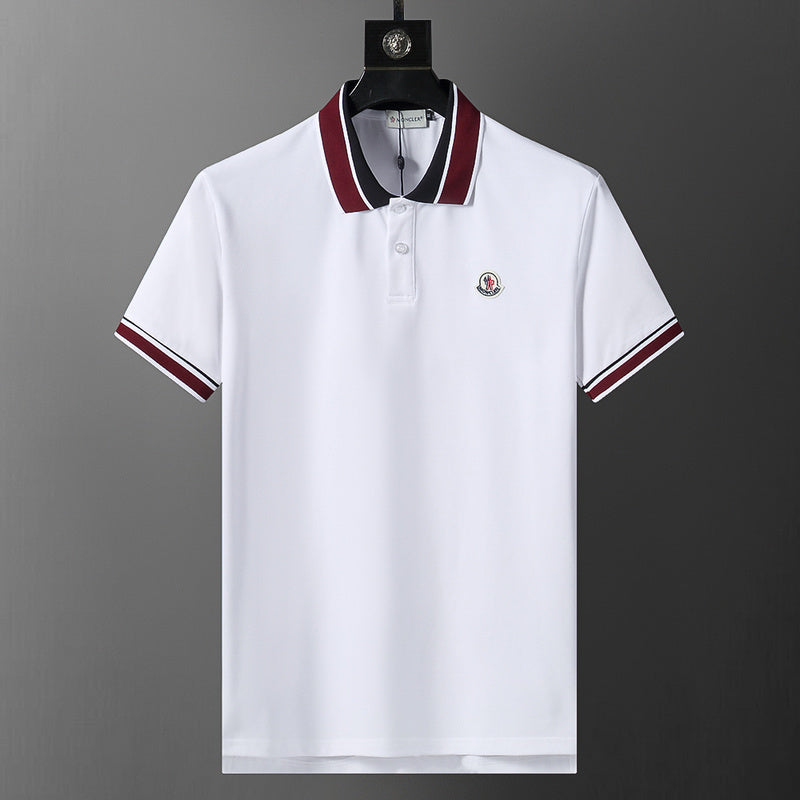 MOC019 Men's short sleeved lapel polo shirt clothing