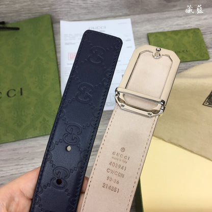 GBL6 Real leather wide 3.5cm have 95-125cm total long with packing