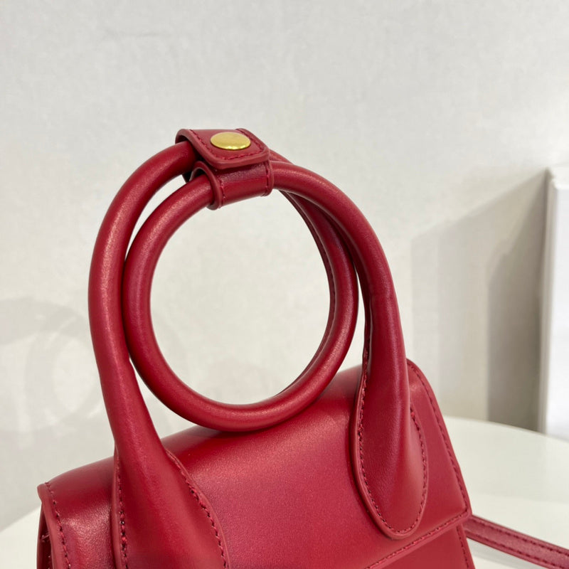 LJP1 Shoulder bag leather handbag 18-15.5-8CM