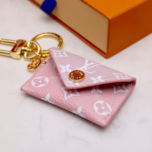 LKE7 Fashion  pink keychain popular accessories