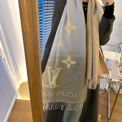 LSC28 Cashmere blend 65-180CM Scarf