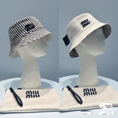 MIH8 The new style fisherman hat can be worn on both sides hats