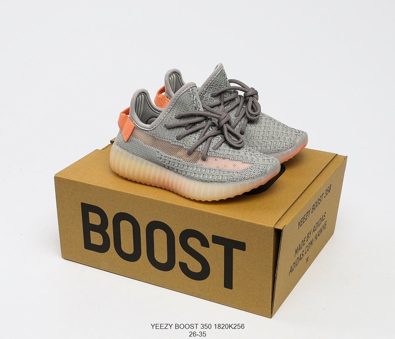 BYS14 yeezy Children's 350 shoes kids 26-35 shoes with box