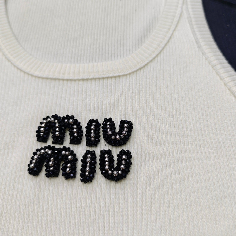 MIC22  New beaded tank tops clothes