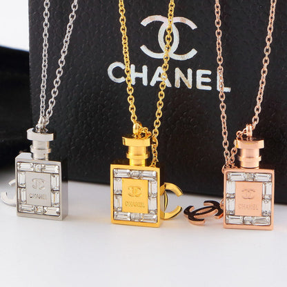 CHN17 Necklace 316L steel plating gold Jewelry