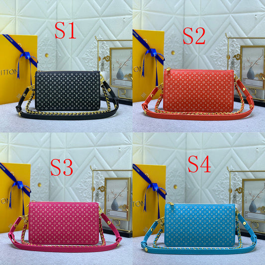 GLP059 High quality leather bag 21.5x12.5x5CM