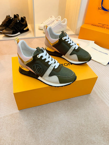 OLS15  Leather women 36-40 And men 40-45 sneakers shoes With box