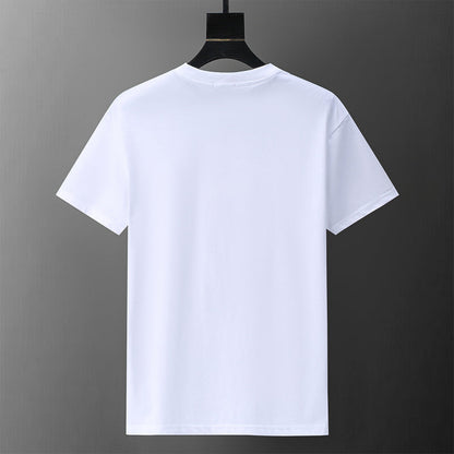 MOC012 New  Men's and women's letter T-shirt Clothing