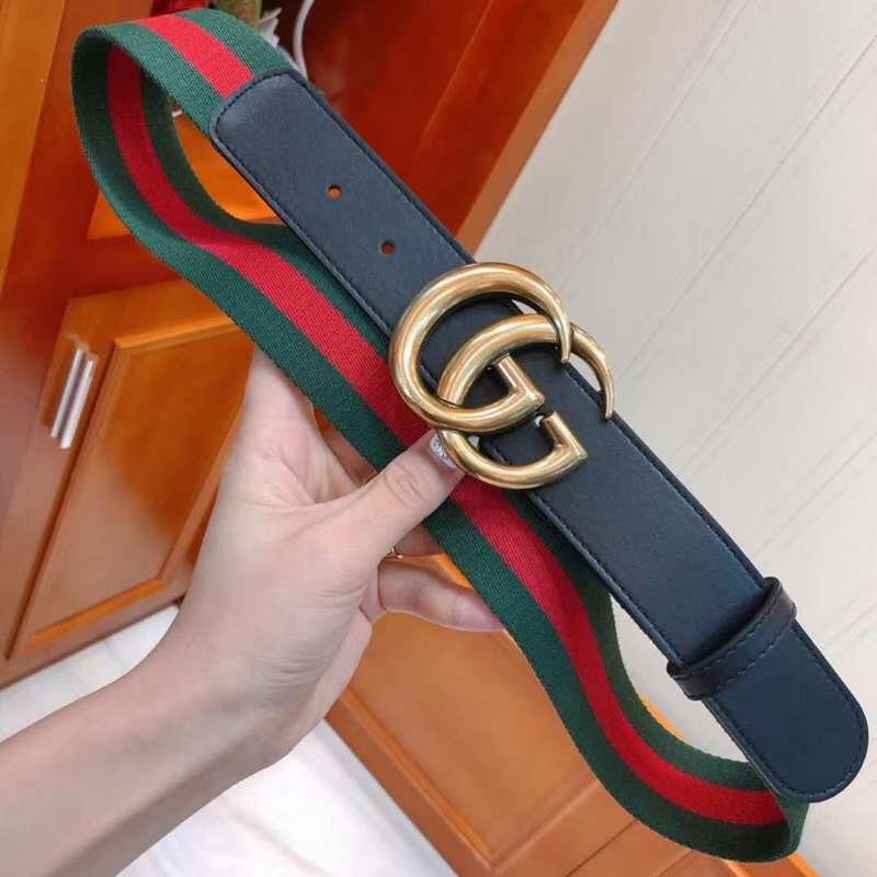 GCBL15 wide 3.8cm total length 100-125cm Leather Belt High Quality With packing