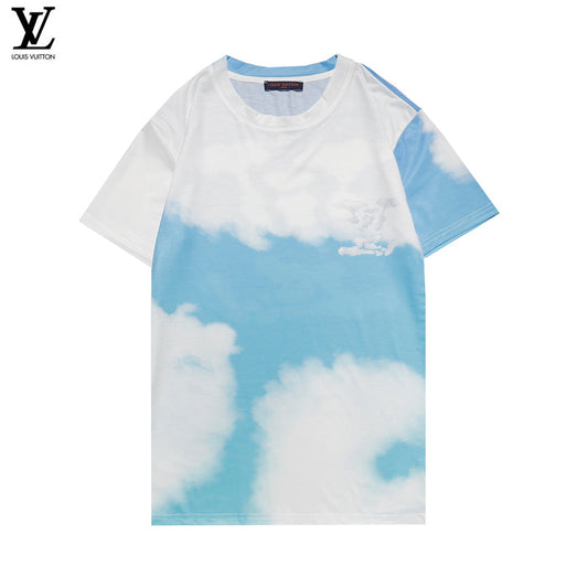 LVC125 Men's and women's summer casual short-sleeved T-shirt