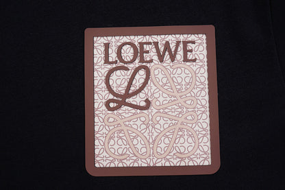 LOC015 New  Men's and women's letter embroidery short-sleeved T-shirt clothing