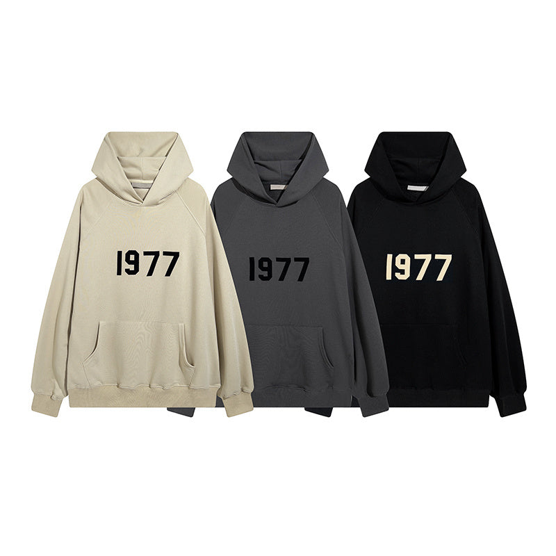 ESC8 New autumn and winter fleece hoodie pullover clothes