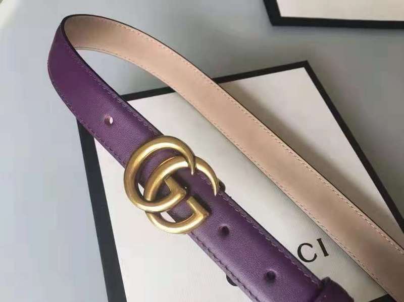 GCBL24 wide Real Leather 2.5CM total length 95-110cm Belt with all packing