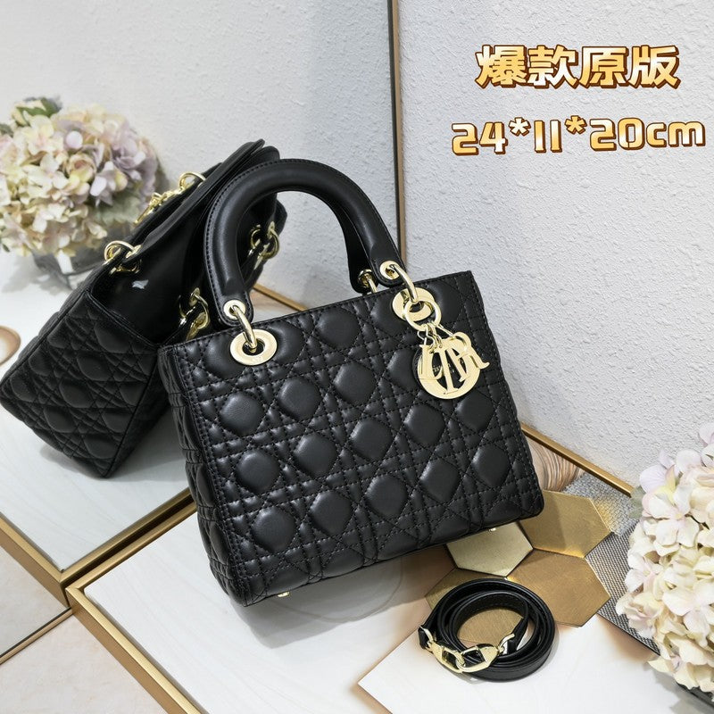 GDP013 women shoulder bag 24x11x20CM high quality Leather bags