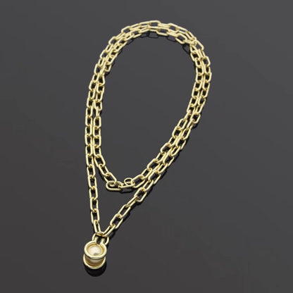 TN02   Women's gold-plated necklace jewelry