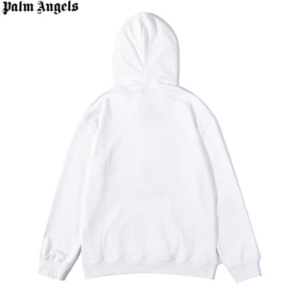 MYC2  Men's and women's palm angel grey towel embroidered broken head teddy bear hooded sweater