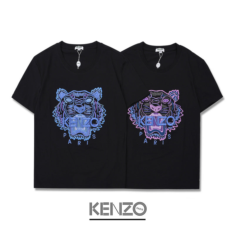 KEC09 New  Men's and women's summer short-sleeved T-shirt