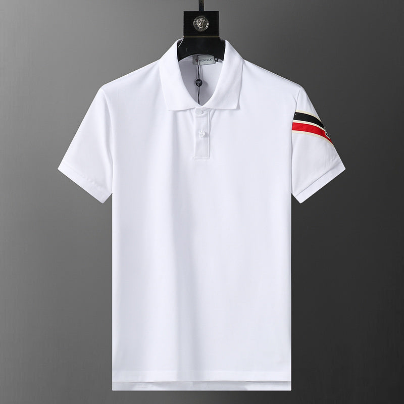 MOC018 Men's short sleeved lapel polo shirt clothing