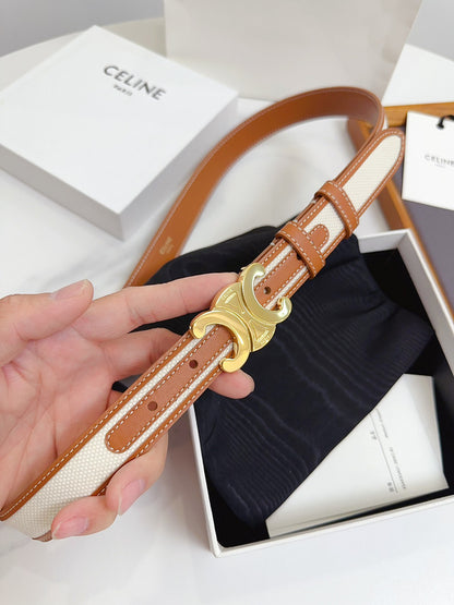 CEBL4 Real leather 2.5CM 95-110CM Belt with all packing