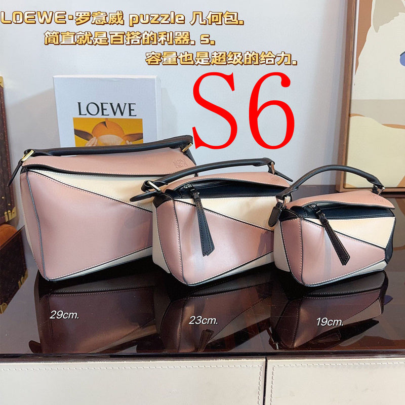 MLP19 Bag 19-12.5-8CM 23-16-10CM 29-19-14CM Leather shoulder Bags With Box