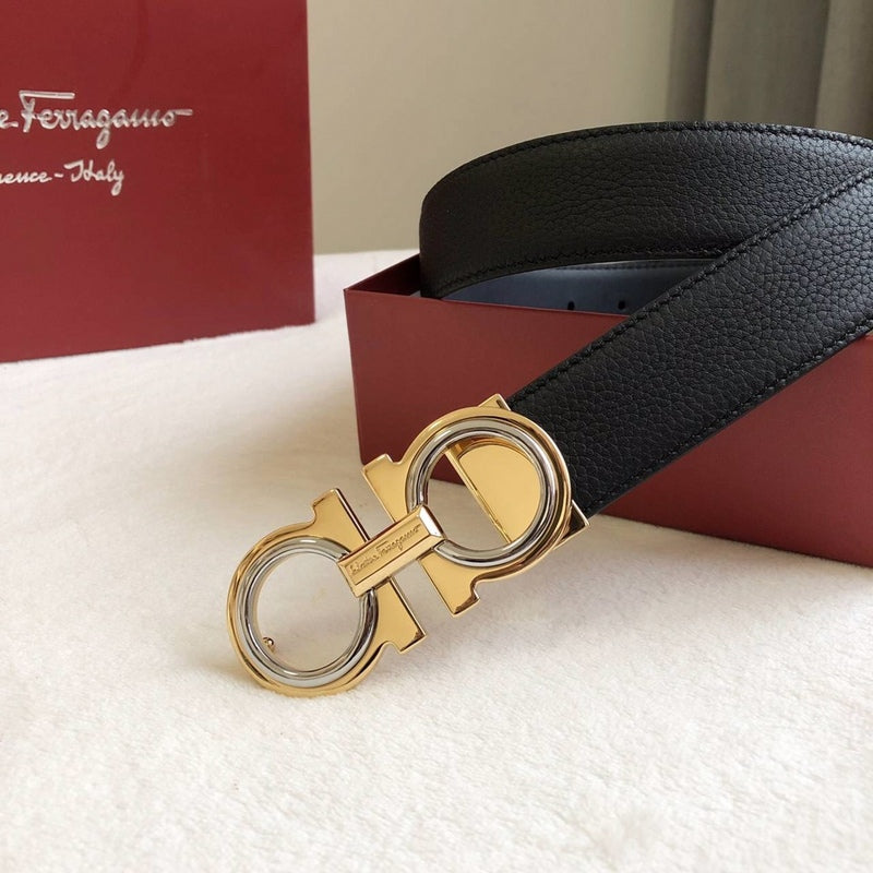 FBL19 Real leather  3.5CM 95-125CM Belt with all packing