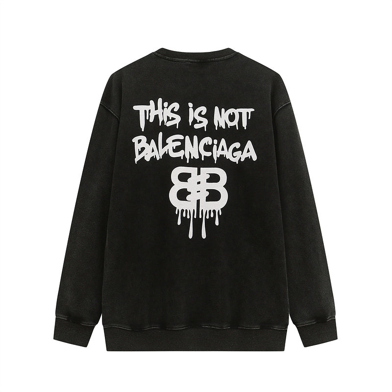 BAC101 New men and women‘s ’long sleeved pullover sweatshirt Clothing