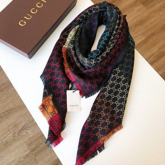 XGC3 Hidh quality 60% silk 40% wool Scarf