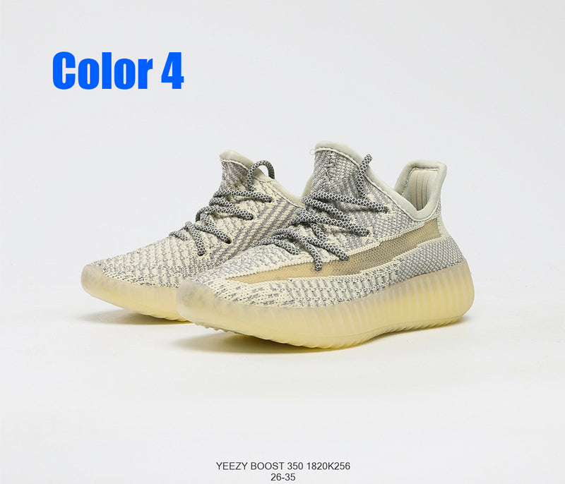 BYS13 yeezy Children's 350 shoes kids 26-35 shoes with box