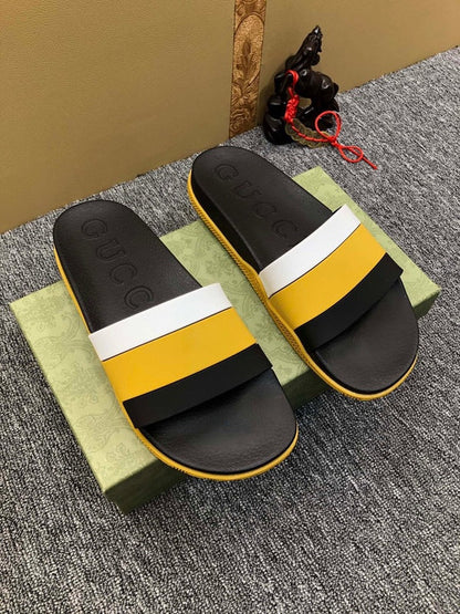 YGS19  shoes man and women slippers with all packaging