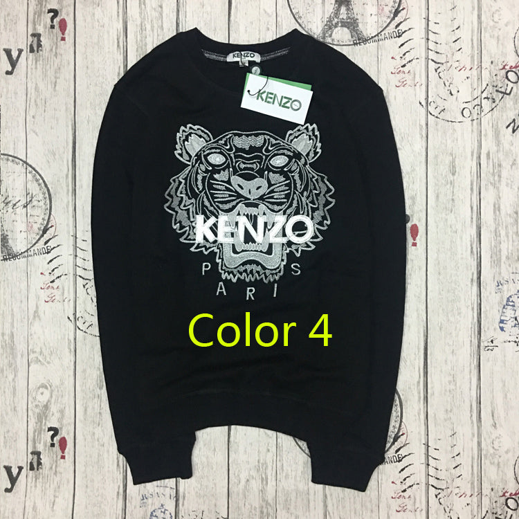 KEC41 Fashion Men's and Women's Tiger Hoodie Unisex Clothing 4 styles