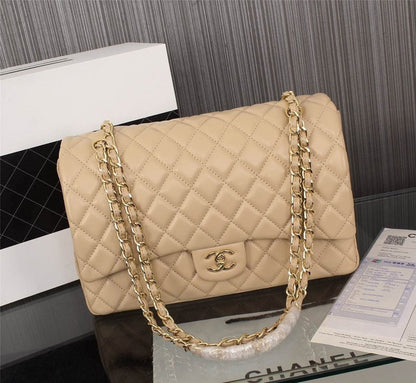 CHP100 fashion leather bag for women gift CC big size 30X20X10cm