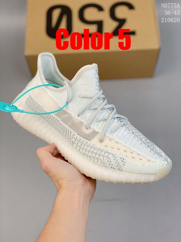 BYS3 Yeezy 350 sneakers men and women shoes 7 colors 36-45 with box