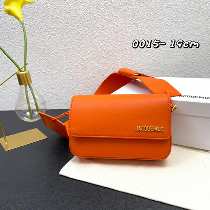 LJP3 Leather Bag 19-13-3.5CM Bags with box