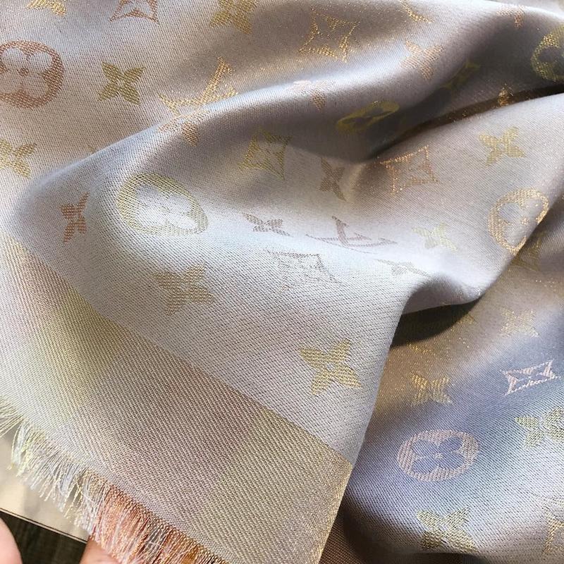 LSC3 Silk cotton 140-140CM scarf