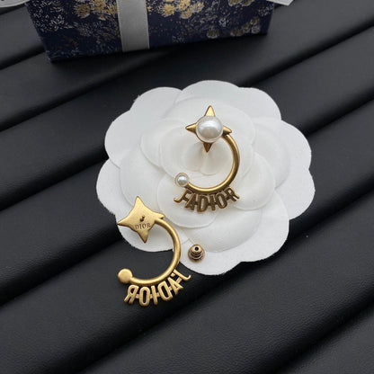 DIE4 Woman fashion alloy earrings  Jewelry