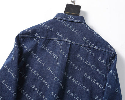 BAC82 New autumn and winter denim shirt