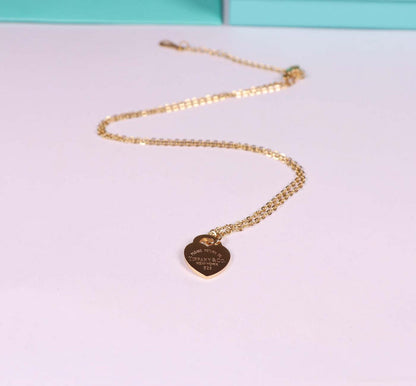 TN97 Necklace 316L steel plating gold Jewelry