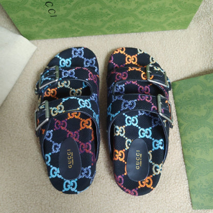 YGS27 Leather slippers couples shoes 36-45 With box