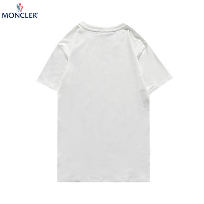 MOC30  Men's and women's classic embroidered short T-shirt