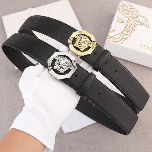 VBL5 Real leather  4.0CM 95-125CM Belt with all packing