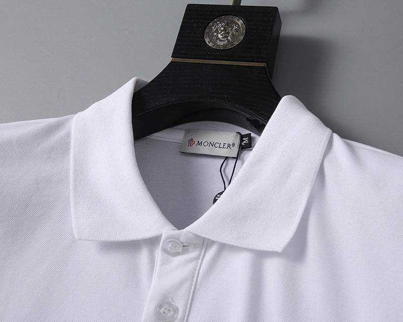 MOC017  Men's short sleeved lapel polo shirt clothing