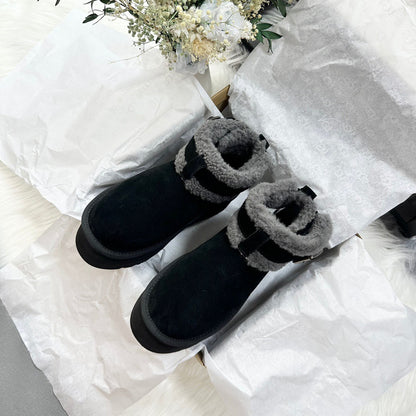 BUS14 Wool Women 5CM Shoes 35-40 with box