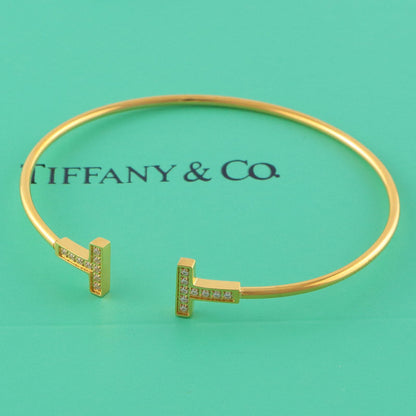 TB52 TT Classic Adjustable Bracelet 18K gold plated high quality jewelry