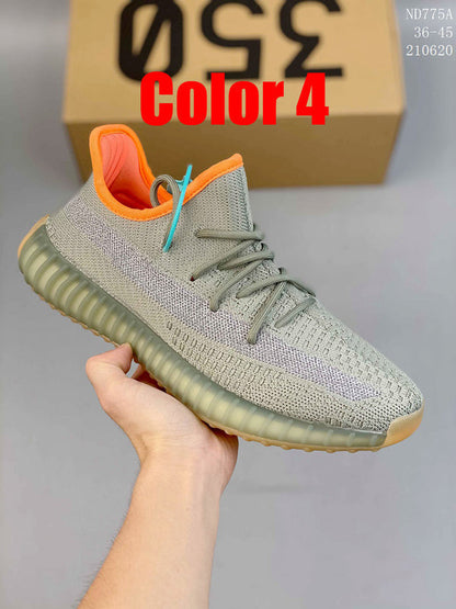 BYS3 Yeezy 350 sneakers men and women shoes 7 colors 36-45 with box