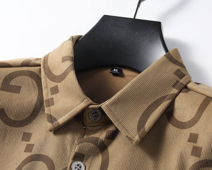 GUC019 New autumn and winter season corduroy shirts