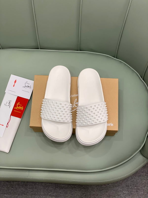 HJCL8 Leather Slipper Size 38-45 Shoes with box