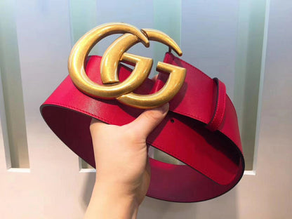 GCBL28 Brand wide 7.0cm total length 95-125cm Belt wonderful winder High Quality fashion gold buckle Belt