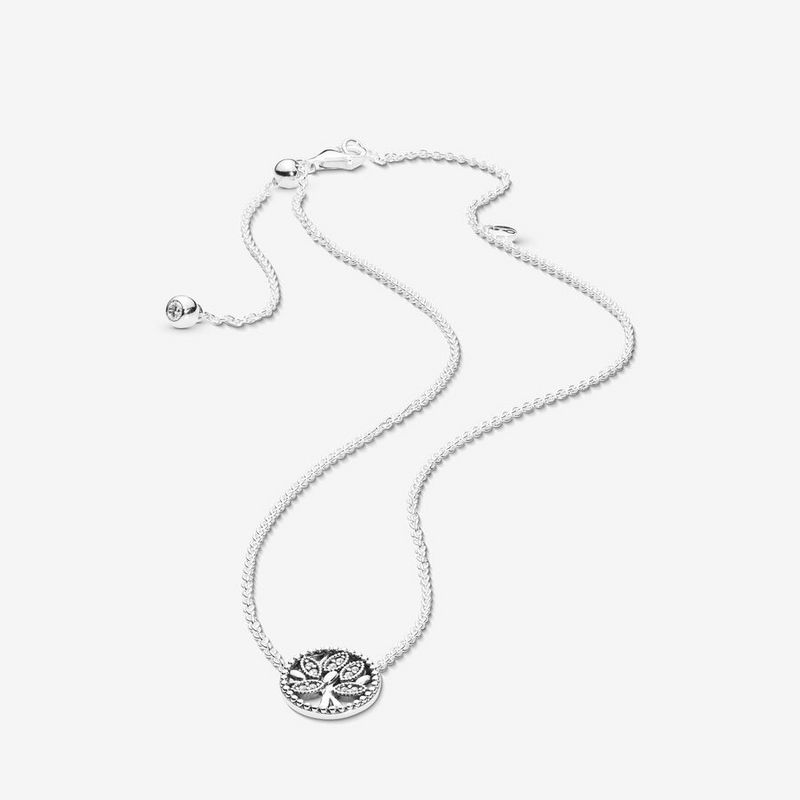 PDN15 S925 Sterling Silver High Quality Necklace 45CM  Jewelry