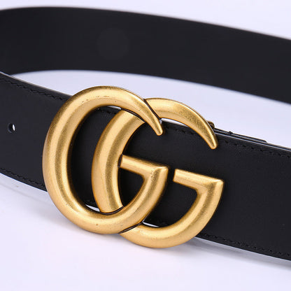 GCBL14 wide 2.0cm 3.0cm 3.5cm 4.0cm total length 95-125cm Leather Belt High Quality With packing