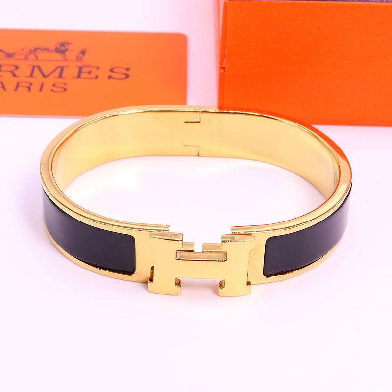 HB37 Bracelet 316L steel plating gold high quality bangles for Men size  gift jewelry  size 19